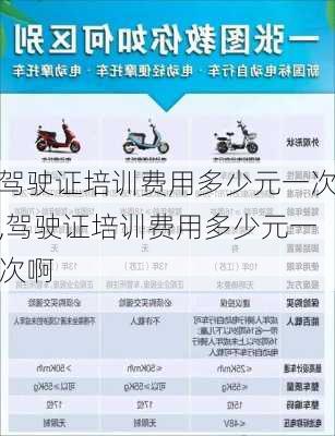 驾驶证培训费用多少元一次,驾驶证培训费用多少元一次啊