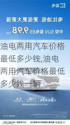 油电两用汽车价格最低多少钱,油电两用汽车价格最低多少钱一辆