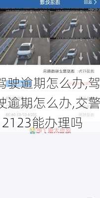 驾驶逾期怎么办,驾驶逾期怎么办,交警12123能办理吗