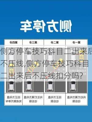 侧方停车技巧科目二出来后不压线,侧方停车技巧科目二出来后不压线扣分吗?