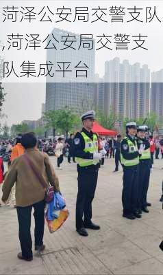 菏泽公安局交警支队,菏泽公安局交警支队集成平台