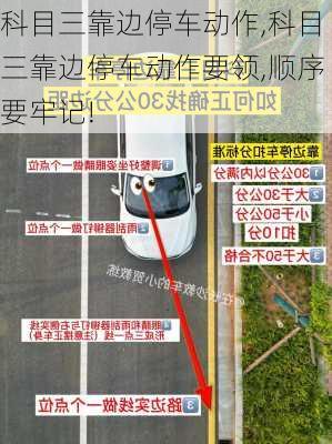 科目三靠边停车动作,科目三靠边停车动作要领,顺序要牢记!