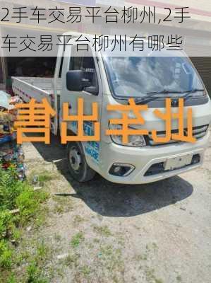 2手车交易平台柳州,2手车交易平台柳州有哪些