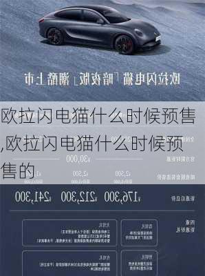 欧拉闪电猫什么时候预售,欧拉闪电猫什么时候预售的