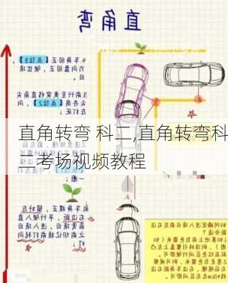直角转弯 科二,直角转弯科二考场视频教程
