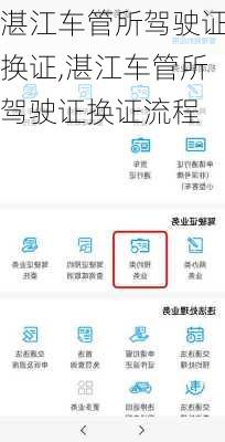 湛江车管所驾驶证换证,湛江车管所驾驶证换证流程