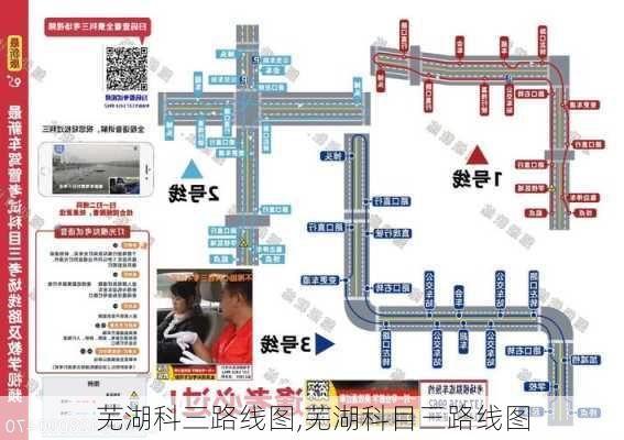 芜湖科三路线图,芜湖科目三路线图