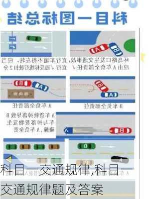 科目一交通规律,科目一交通规律题及答案