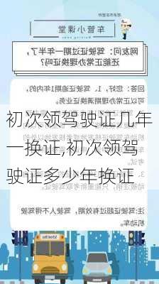 初次领驾驶证几年一换证,初次领驾驶证多少年换证
