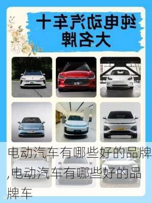 电动汽车有哪些好的品牌,电动汽车有哪些好的品牌车