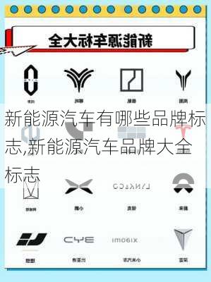 新能源汽车有哪些品牌标志,新能源汽车品牌大全标志