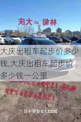 大庆出租车起步价多少钱,大庆出租车起步价多少钱一公里